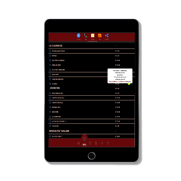 EmpoMenu - Sistema digitale per Menu listini offerte